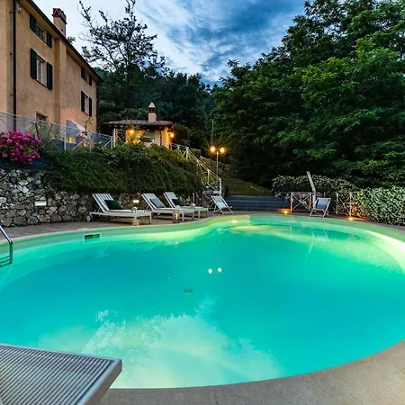 Casolare Dei Colli, Panoramic Private Pool, Lavish Interiors And A Gourmet Kitchen 别墅 卡麦奥雷